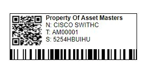 screenshot of Asset Master